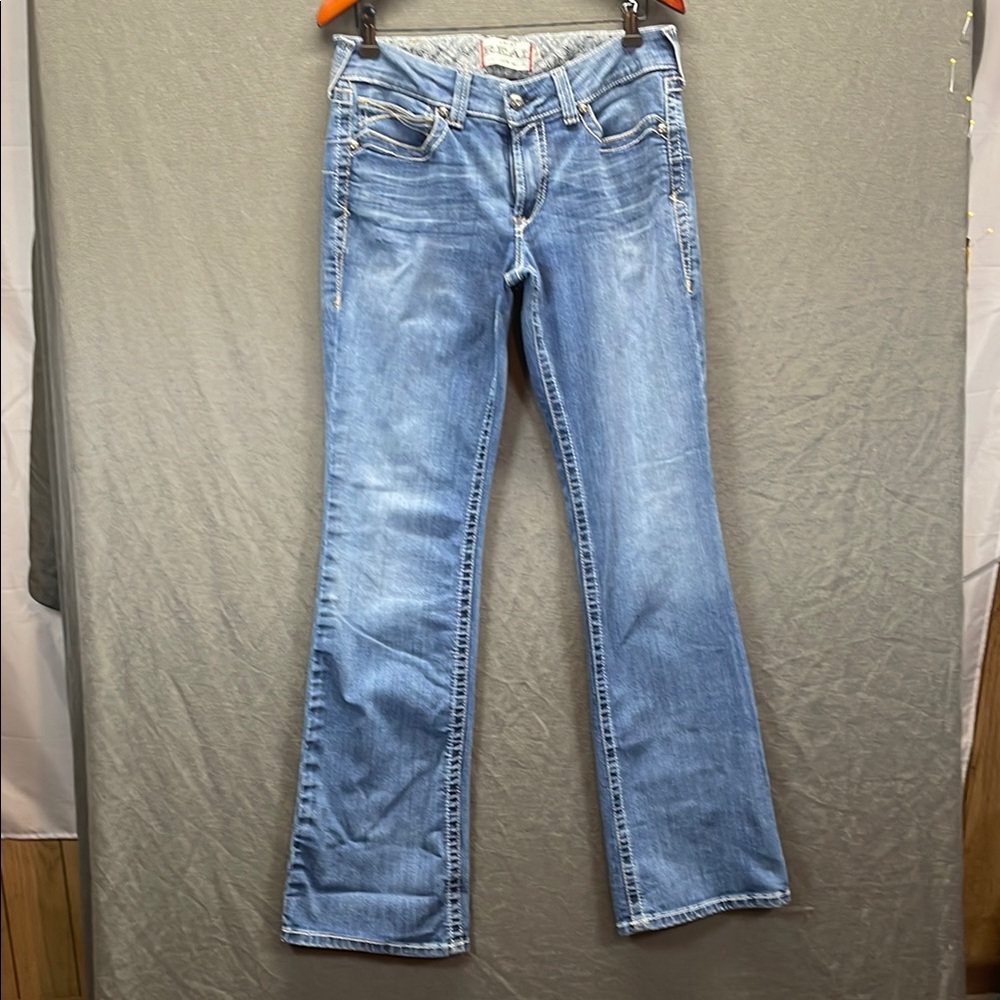 Ariat Blue Flare Wide Leg Jeans